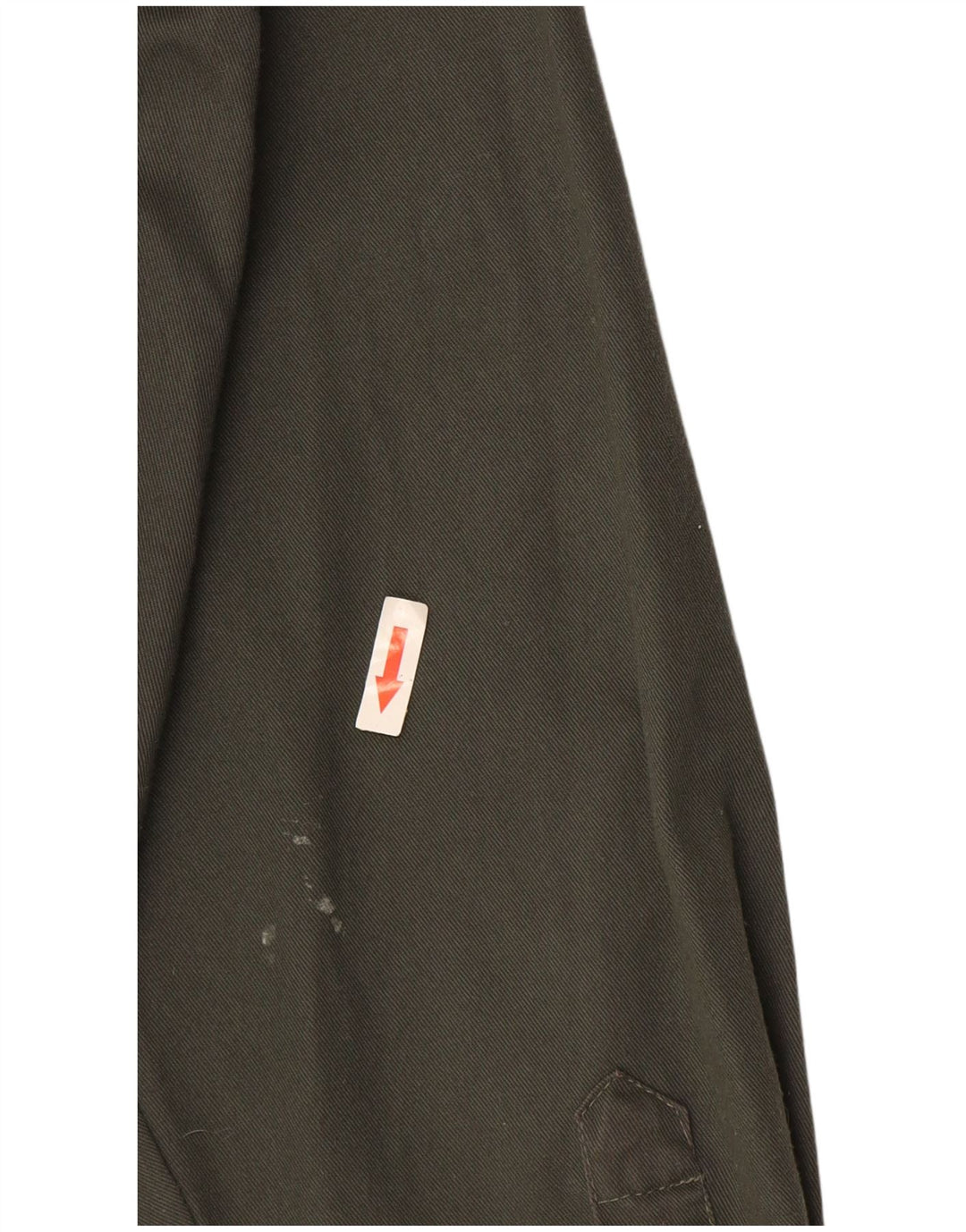 ESSE EMME Chemise Militaire Homme Kaki Moyen Polyester