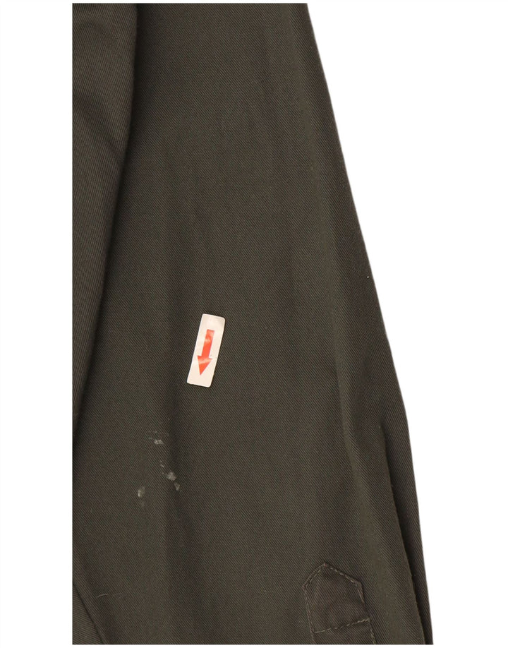 ESSE EMME Chemise Militaire Homme Kaki Moyen Polyester
