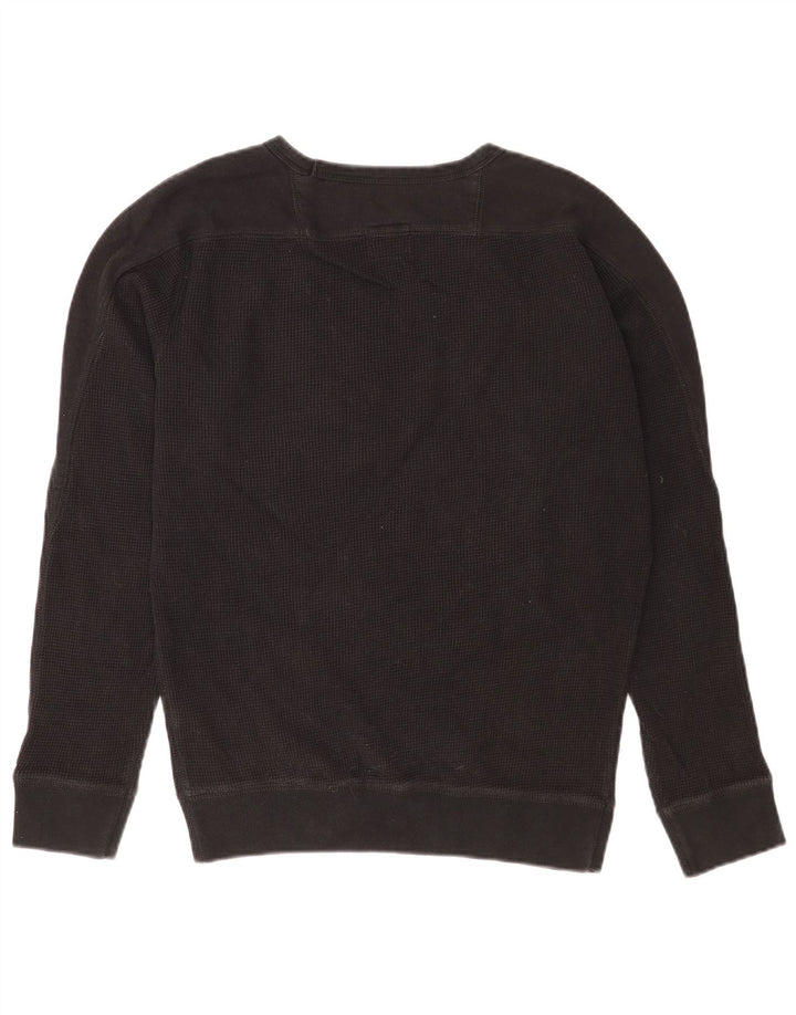 Diesel Sweat-shirt en coton noir moyen pour homme