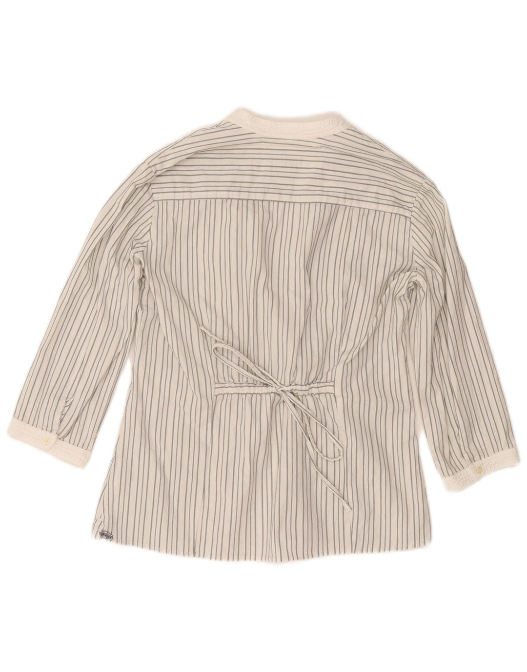 Marlboro Classics Haut chemisier à manches 3/4 pour femme EU 42 Grandes rayures grises