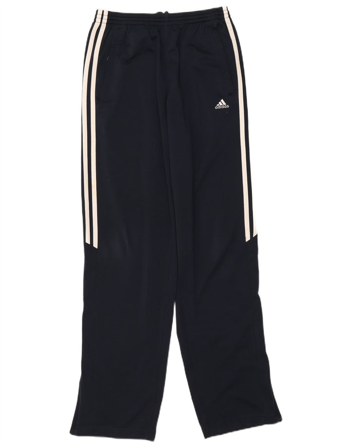 Pantalon de survêtement Adidas garçon 15-16 ans bleu marine polyester