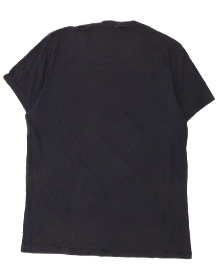 Jack Wills T-Shirt Homme Bleu Marine Moyen Coton