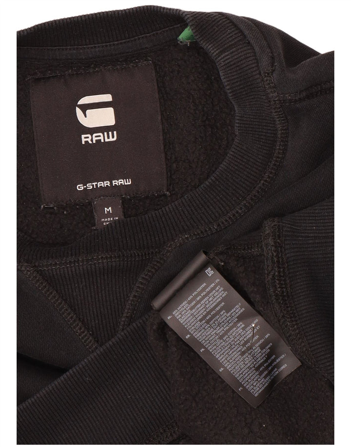 G-STAR Sweat-Shirt Homme Noir Moyen Coton