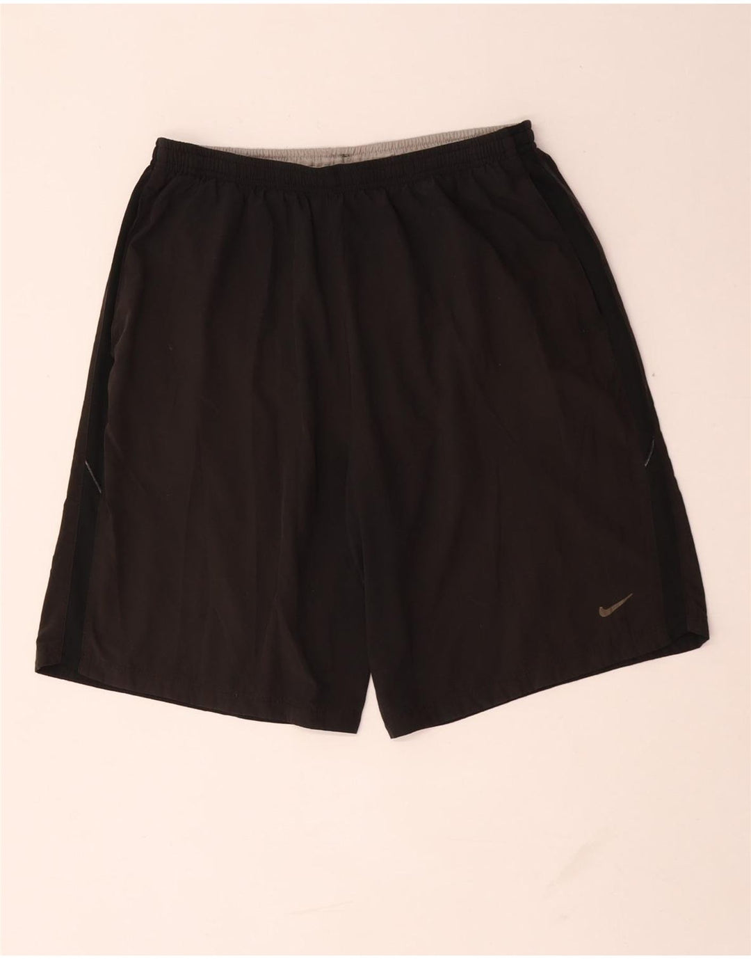 Short de sport Nike Dri Fit pour hommes, grand, noir, polyester