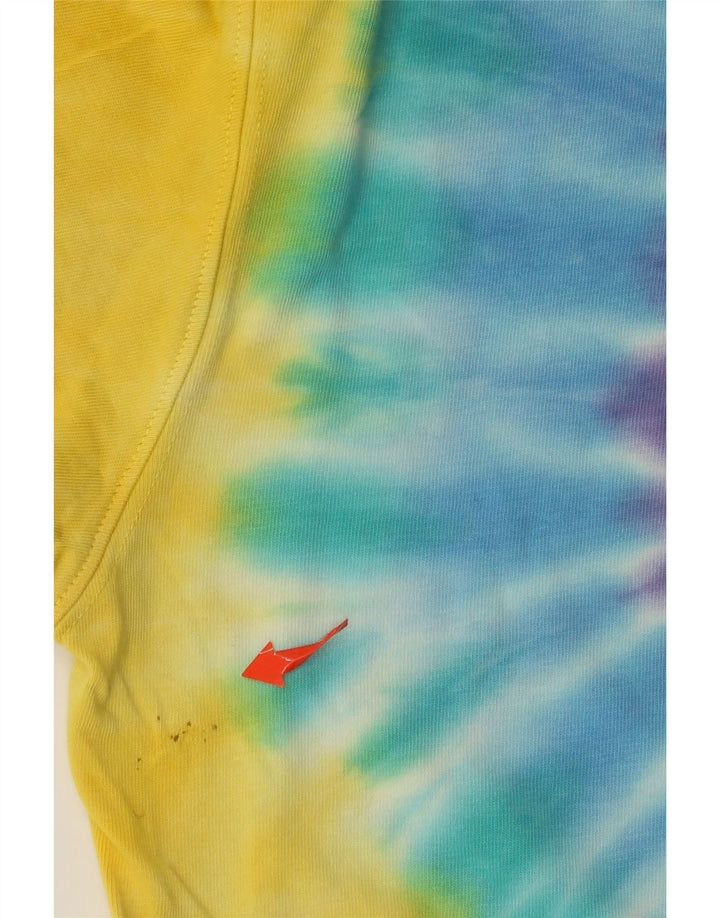 Nike T-shirt graphique en coton tie-dye multicolore moyen pour homme