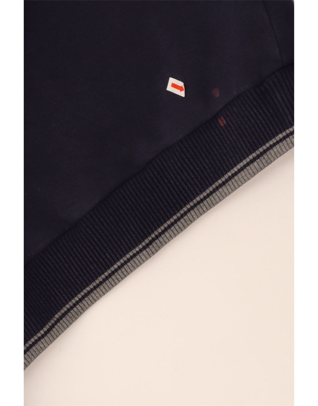 FILA Mens Sweatshirt Jumper Small Navy Blue Cotton