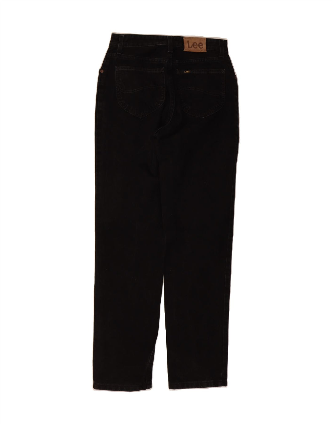 LEE Womens Tapered Jeans W28 L33 Black Cotton Vintage Lee and Second-Hand Lee from Messina Hembry 