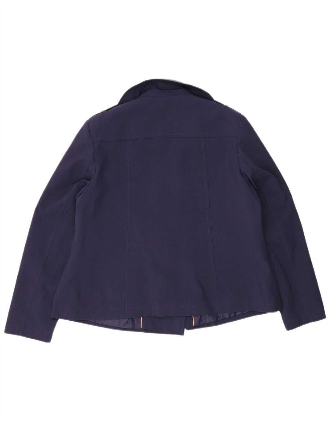 Marks & Spencer Caban Femme UK 16 Large Bleu Marine Polyester