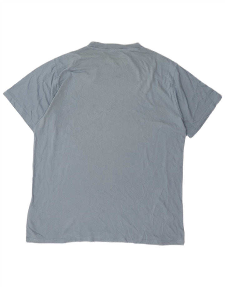 Weird Fish T-Shirt graphique pour hommes, grand coton bleu