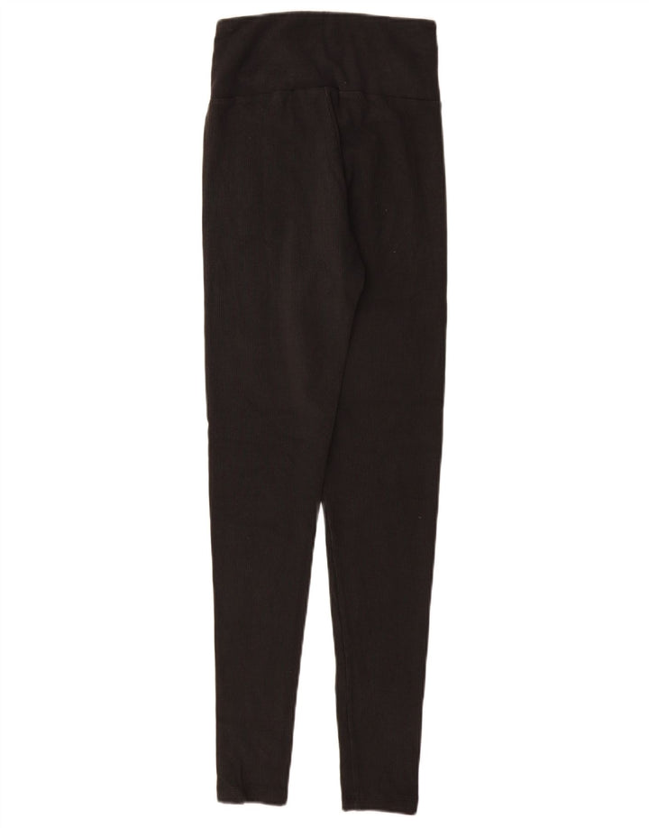 ADIDAS Leggings Femme UK 8 Petit Noir