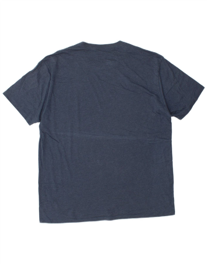 EDDIE BAUER T-Shirt Graphique Homme Grand Bleu Coton