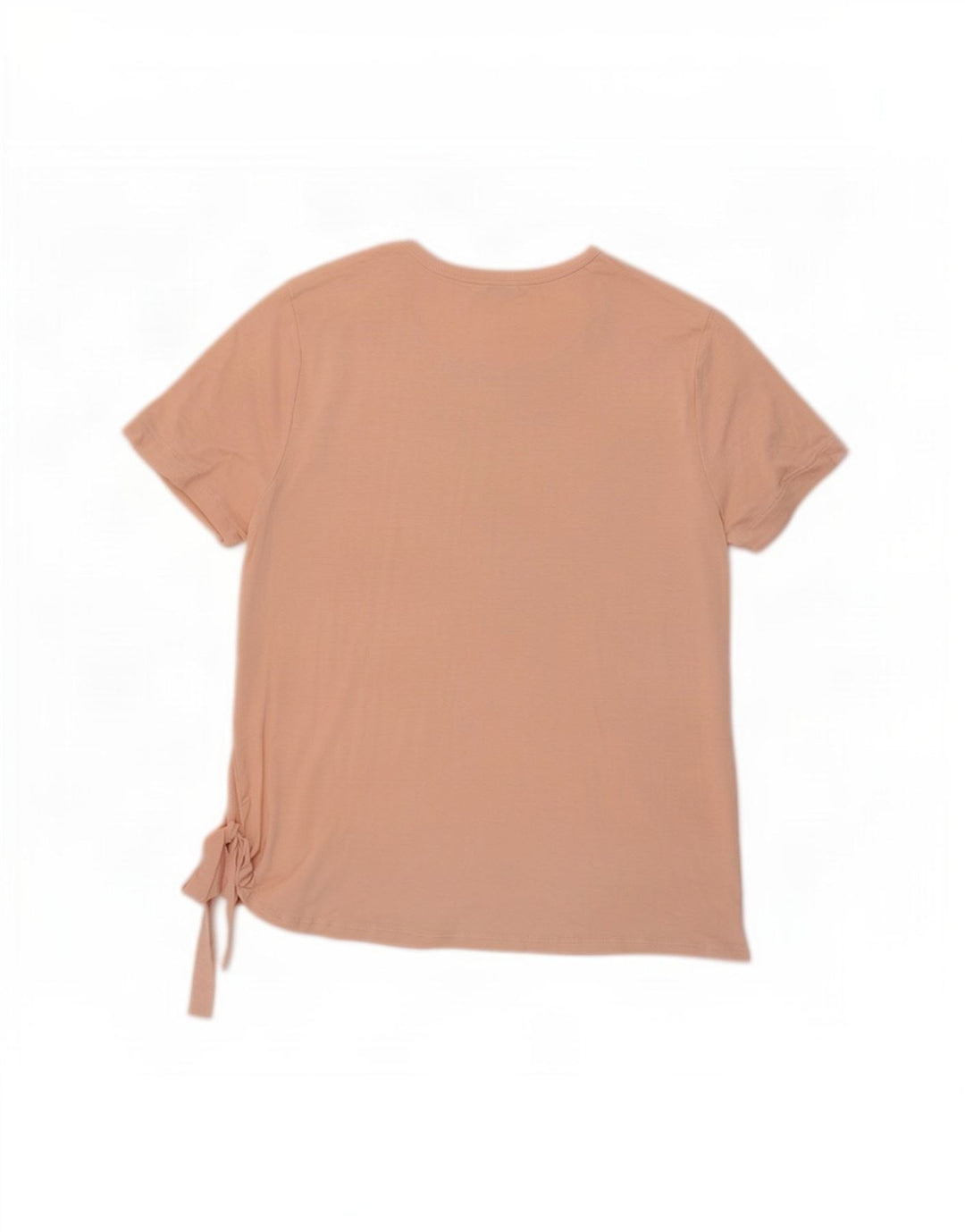 Benetton T-Shirt Femme Top UK 16 Large Rose