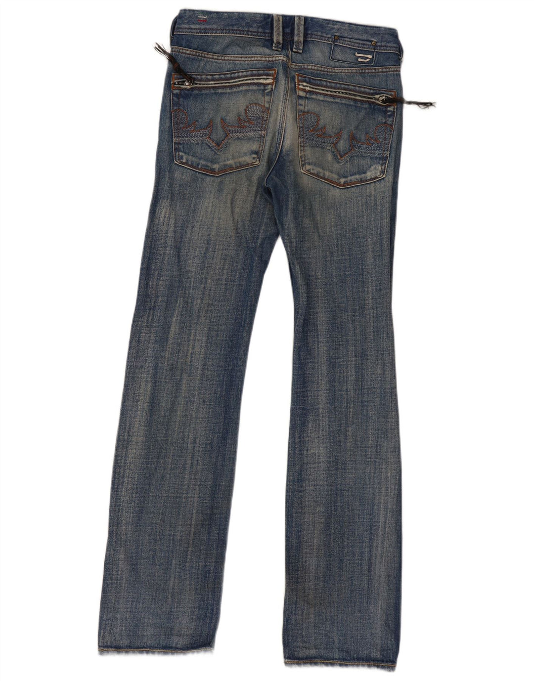 DIESEL Jean Droit Yarik Homme W29 L34 Bleu Coton