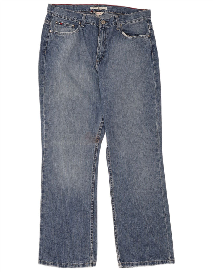 Tommy Hilfiger Jean bootcut classique femme W36 L30 bleu coton