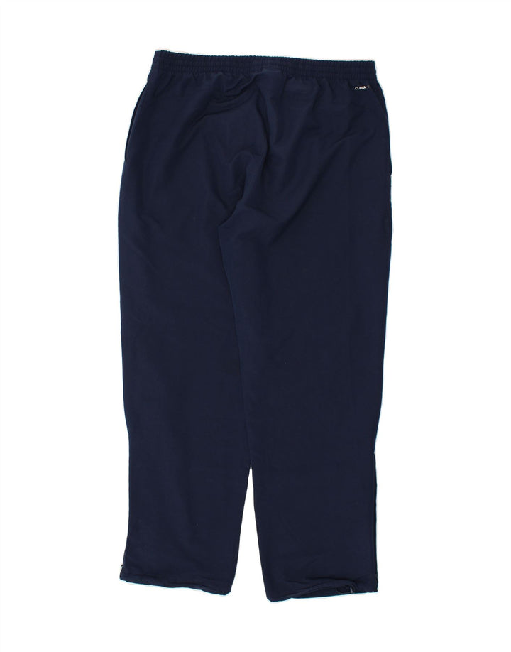 ADIDAS Mens Tracksuit Trousers XL Navy Blue Polyester Vintage Adidas and Second-Hand Adidas from Messina Hembry 