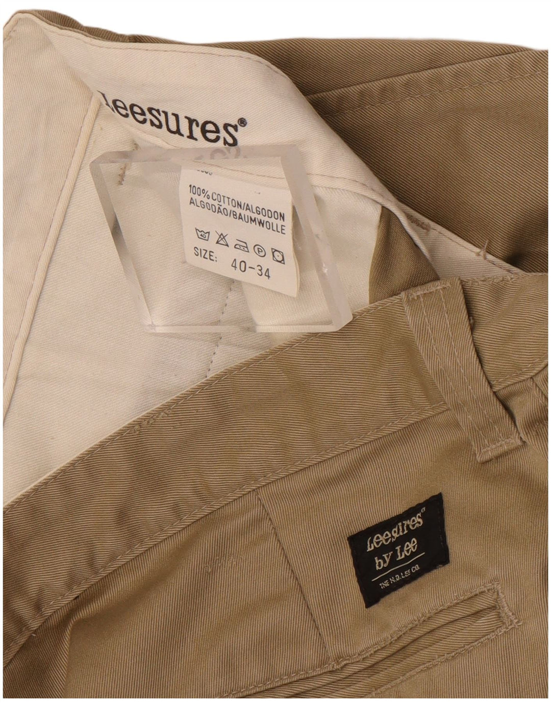 Lee Pantalon Chino Droit Homme W40 L30 Marron