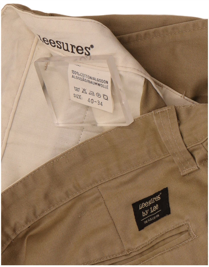 Lee Pantalon Chino Droit Homme W40 L30 Marron