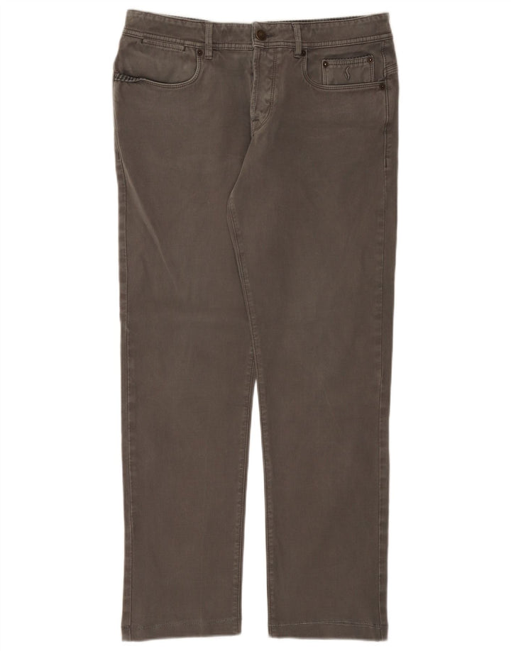 SIVIGLIA Jean Droit Homme W35 L30 Gris Coton