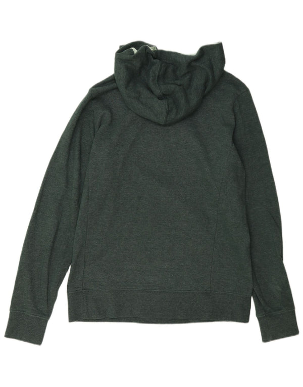 The North Face Pull à capuche graphique pour femme UK 14 Coton vert moyen