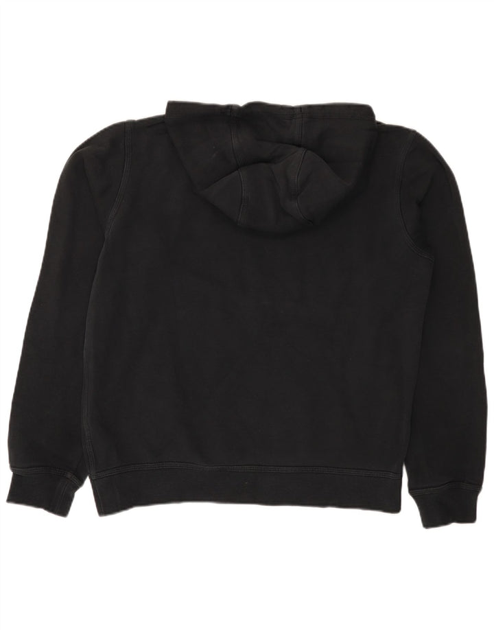 Nike Pull à capuche pour homme en coton noir moyen
