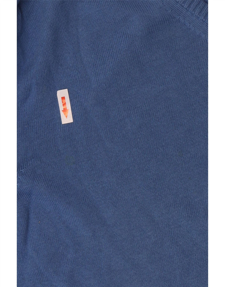 PEPE Jeans Pull Col V Homme Bleu Moyen Coton