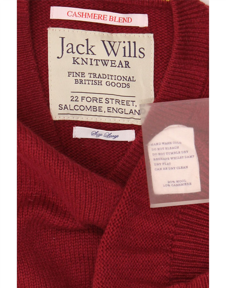 Jack Wills Débardeur pour homme en laine marron Taille L