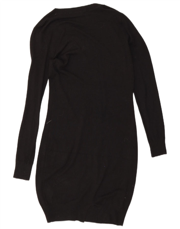 Guess Robe pull pour femme UK 44 Medium Noir Viscose