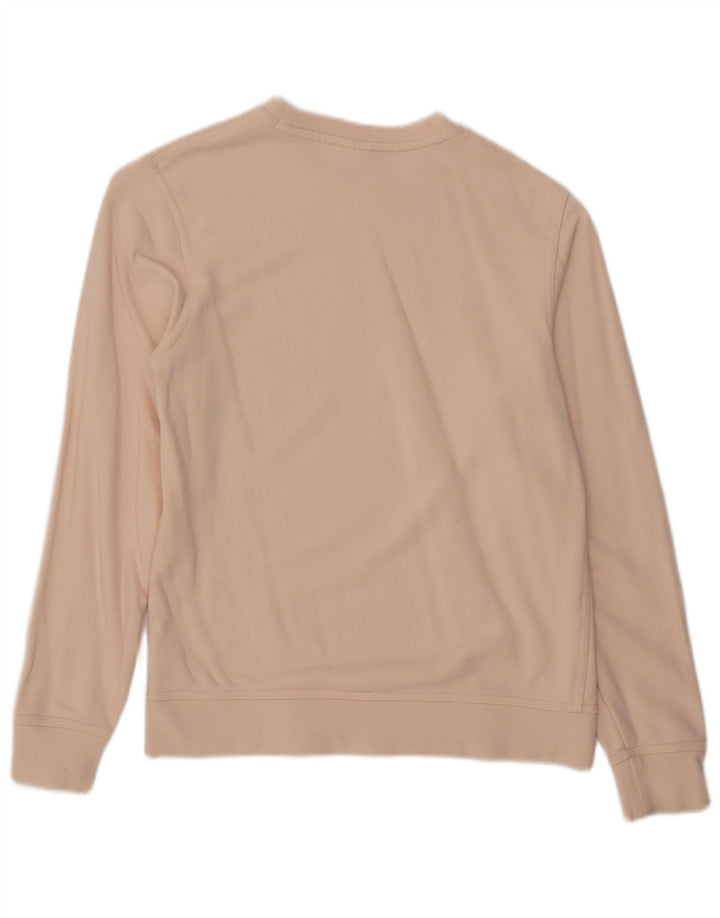 Nike Sweat-shirt pour femme UK 14 en coton beige moyen