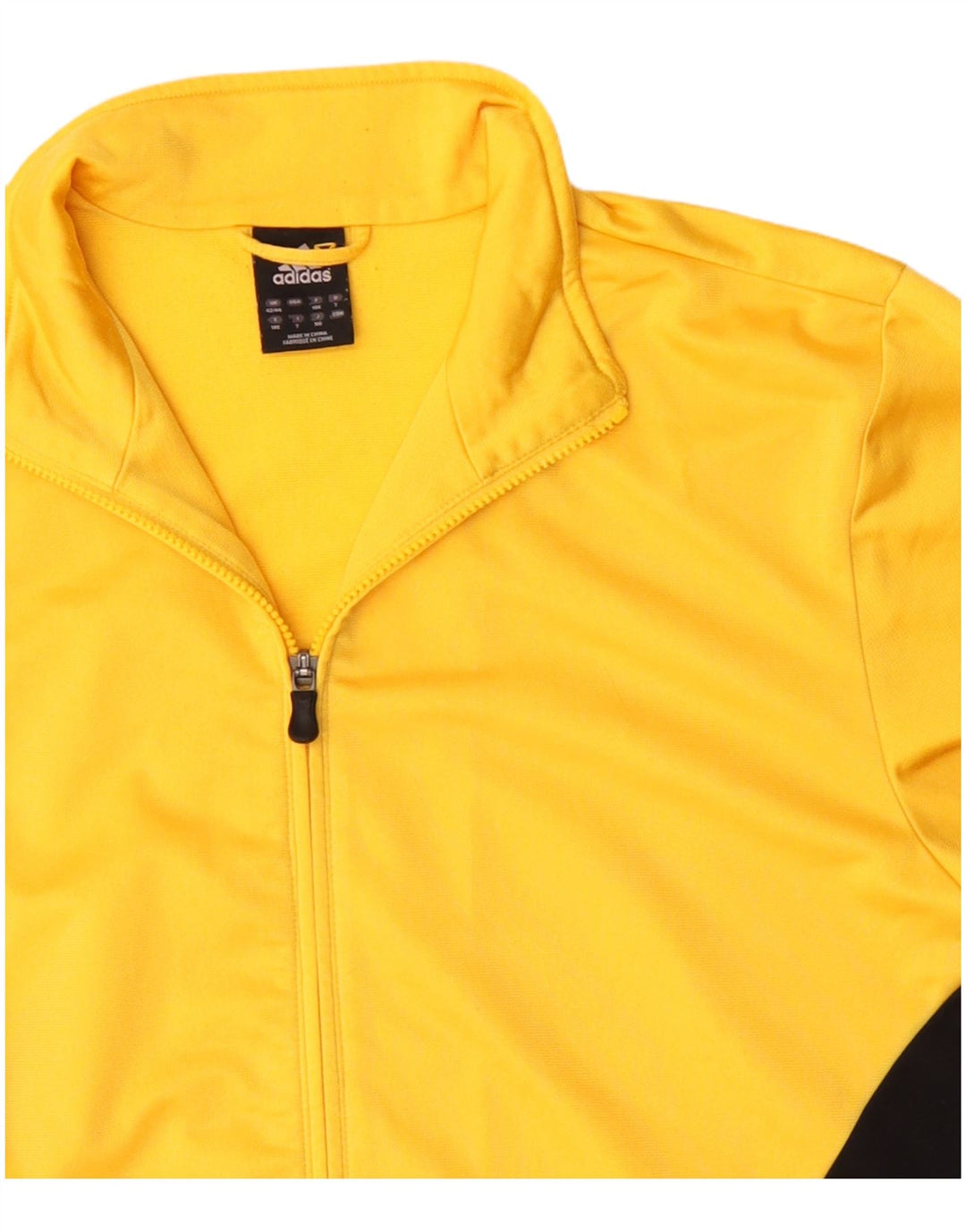 Adidas Veste de survêtement pour homme UK 42/44 Large Jaune Colorblock
