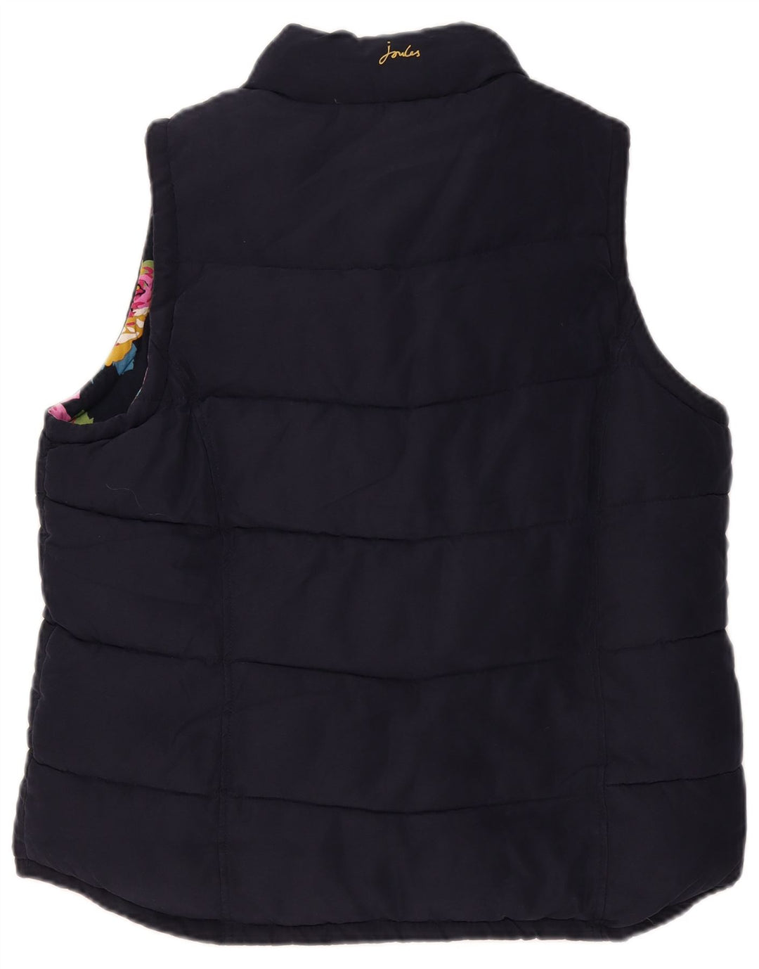 Joules Gilet rembourré pour femme UK 18 XL Bleu marine Polyester