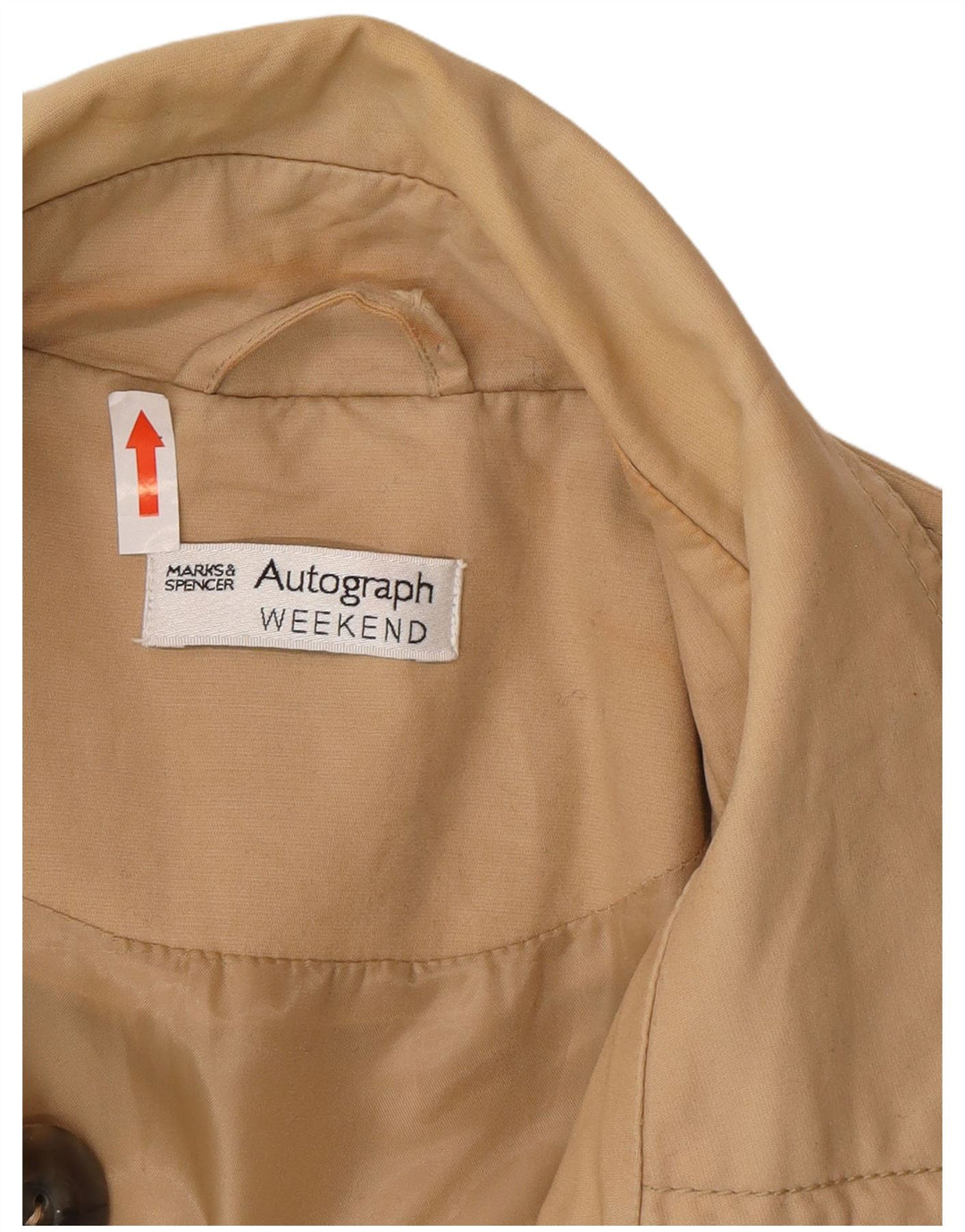 Marks & Spencer Trench-coat autographe pour femme UK 16 Large Beige Classique