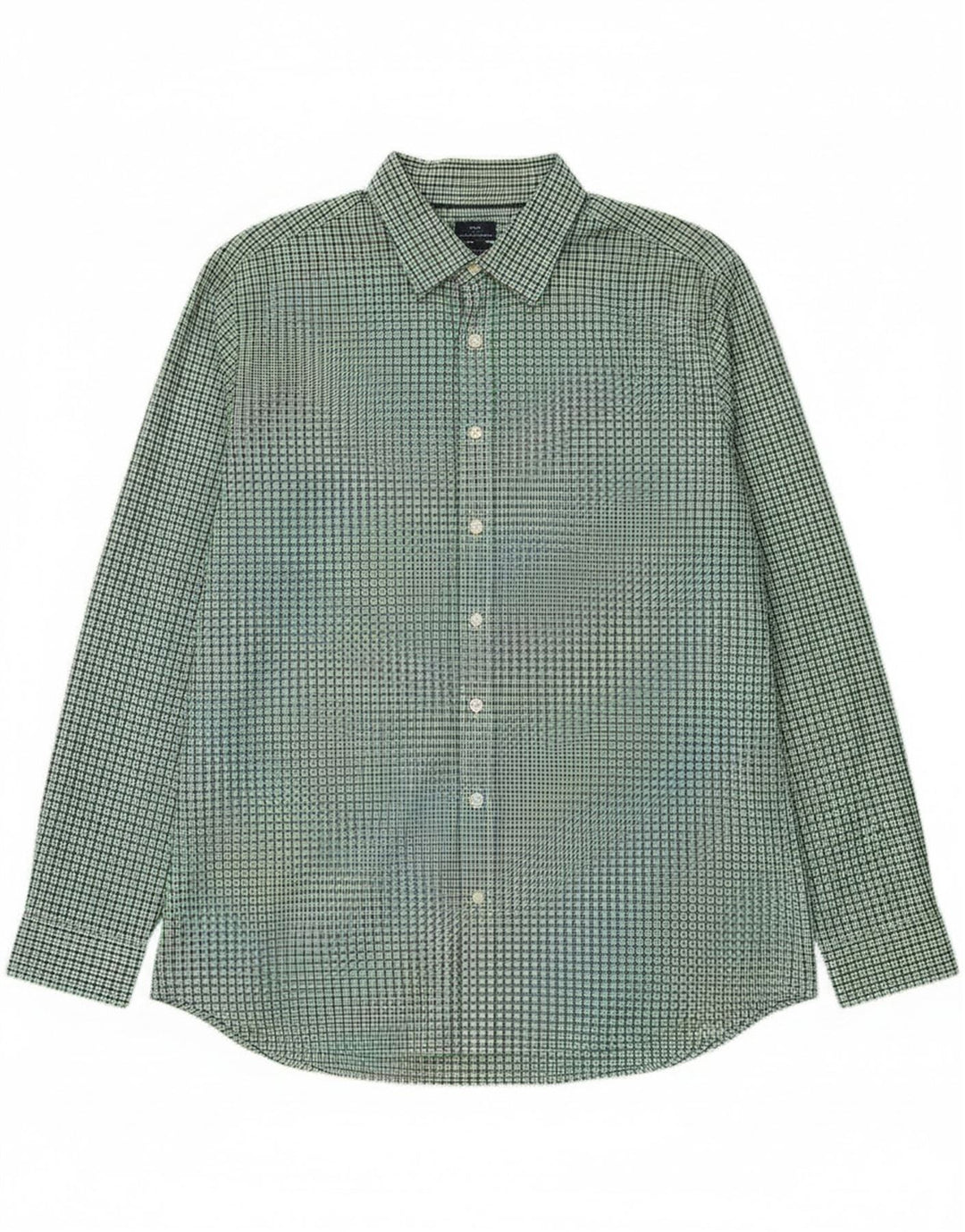 Gap Chemise Slim Fit XL Vert à Carreaux en Coton