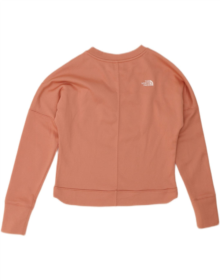 The North Face Sweat-shirt court pour femme UK 6 XS Orange Polyester