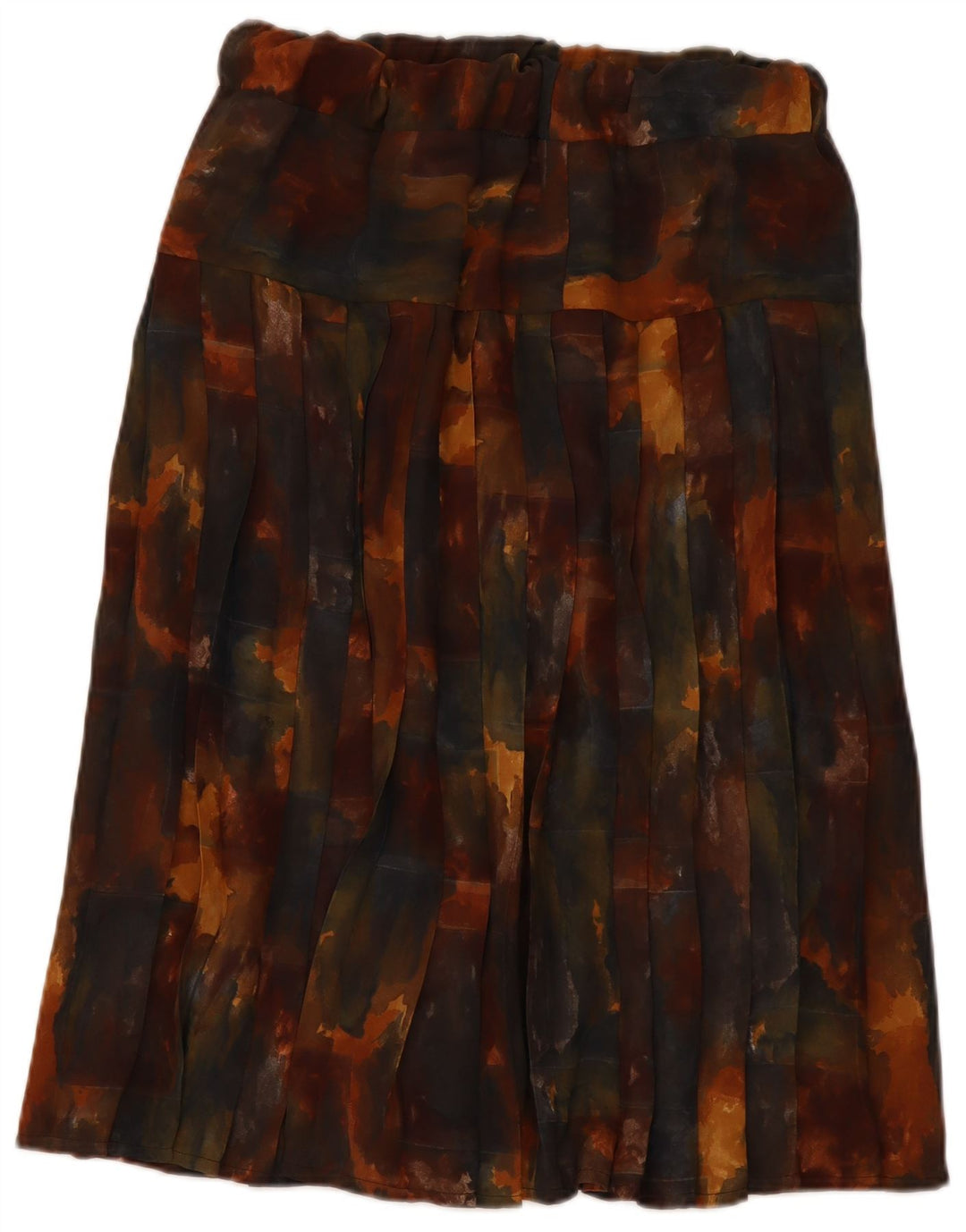 jupe plissée femme vintage Medium W30 Tie Dye multicolore