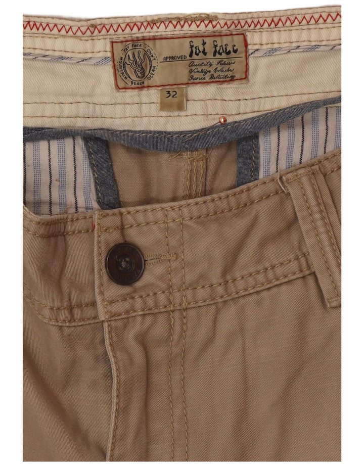 FAT FACE Short Cargo Homme W32 Coton Beige Moyen