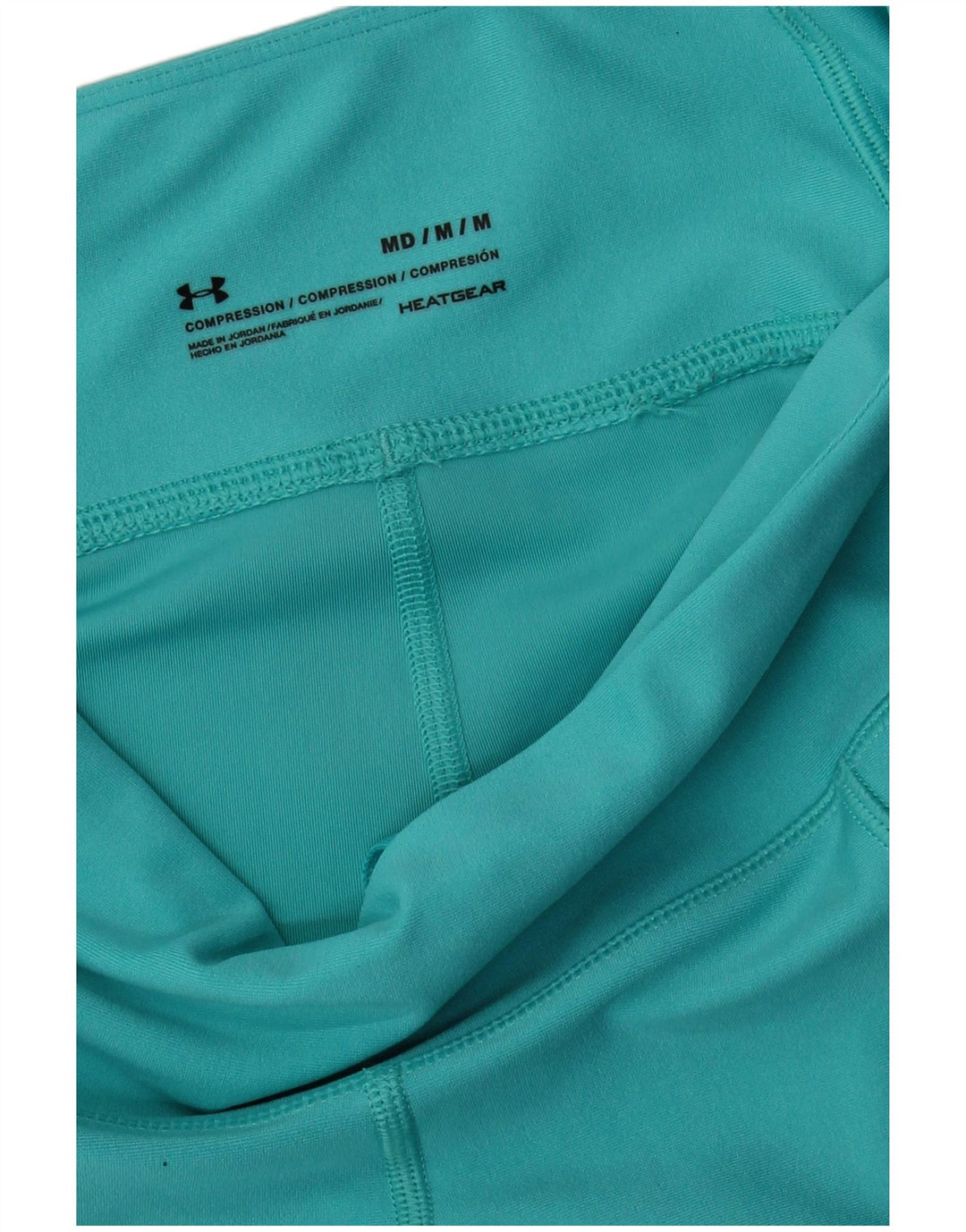 Under Armour Legging Heat Gear pour femme UK 12 Turquoise moyen