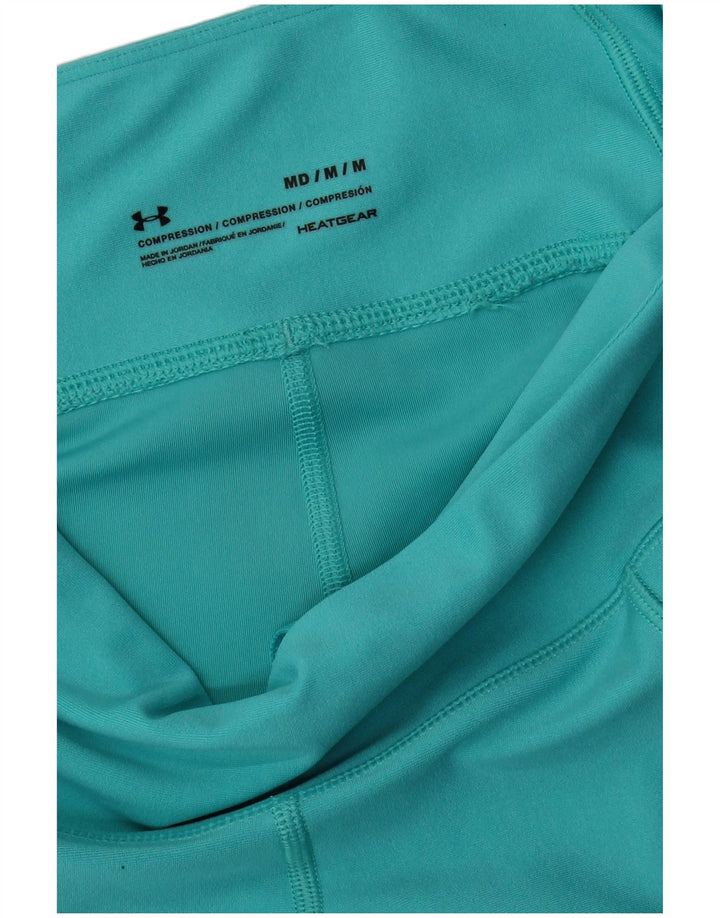 Under Armour Legging Heat Gear pour femme UK 12 Turquoise moyen