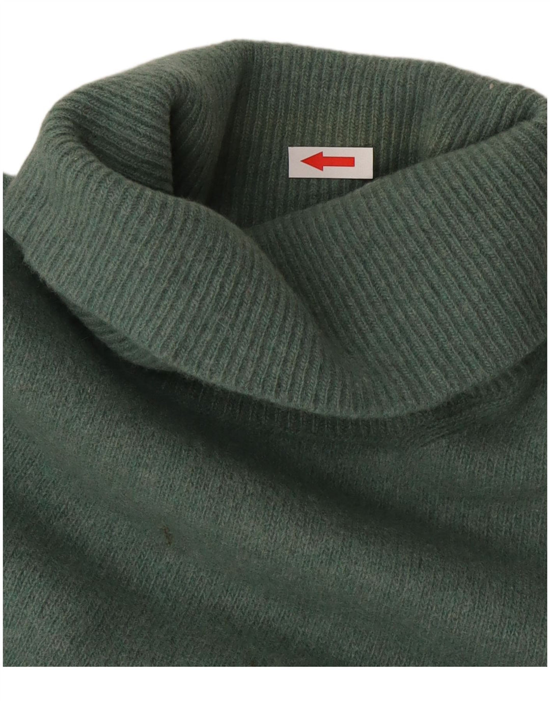 Trussardi Pull Col Roulé Laine Vert Moyen |