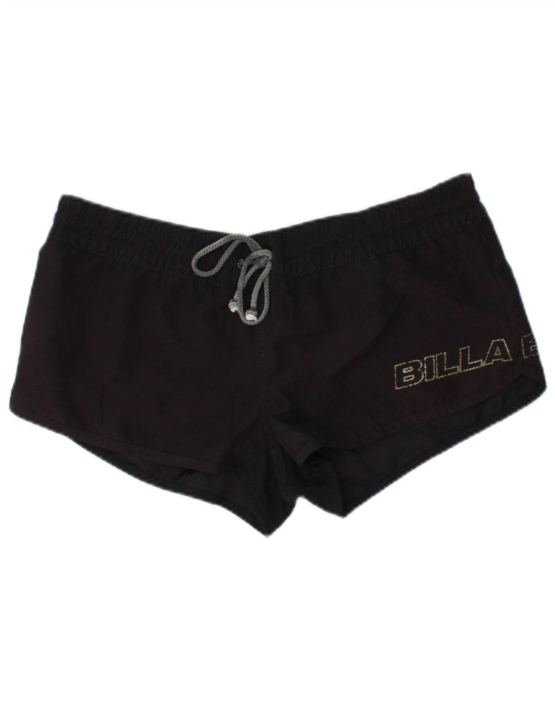 BILLABONG Short de bain graphique pour femme US 12 Large Noir Polyester