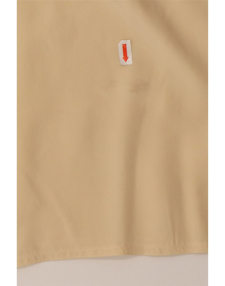 Paolo Tonali Chemisier surdimensionné pour femme UK 10 Petit Beige