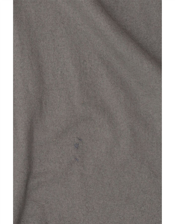 Massimo Dutti Pull col roulé pour femme UK 12 Gris moyen