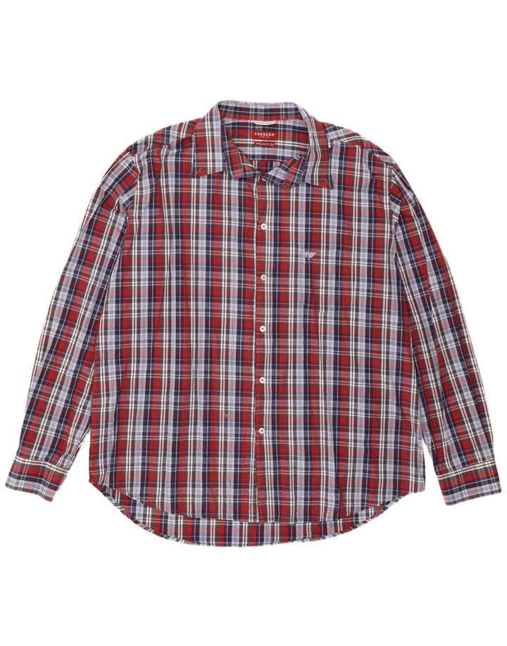 Carrera Chemise Regular Fit 3XL Coton à Carreaux Multicolore Homme