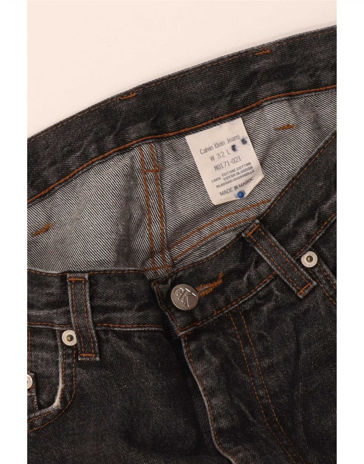 Calvin Klein Jean droit homme W32 L31 coton noir