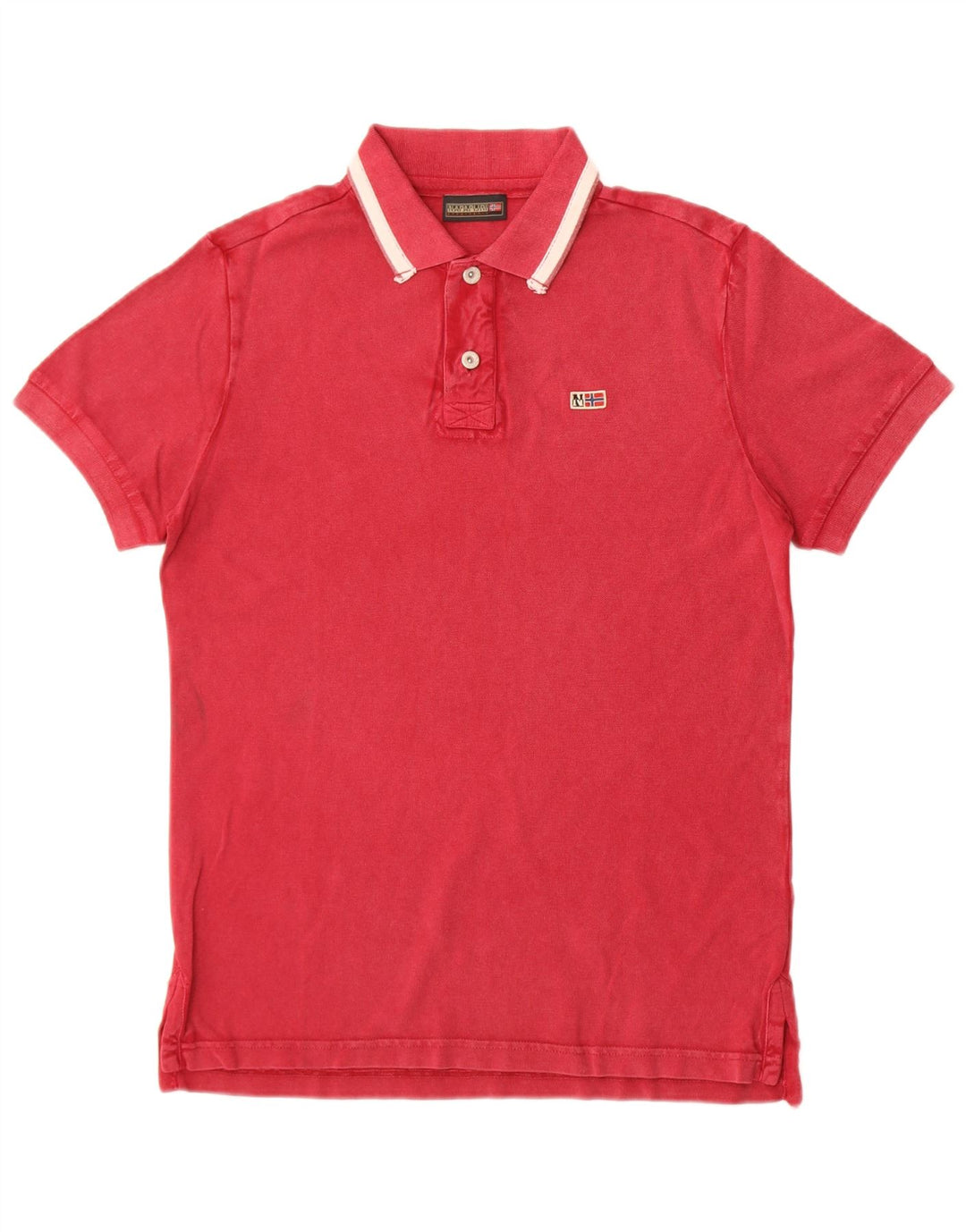 Napapijri Polo Geographic Homme Petit Bordeaux