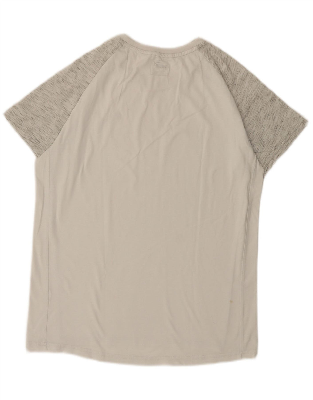 Puma T-Shirt Top Homme Blanc Moucheté