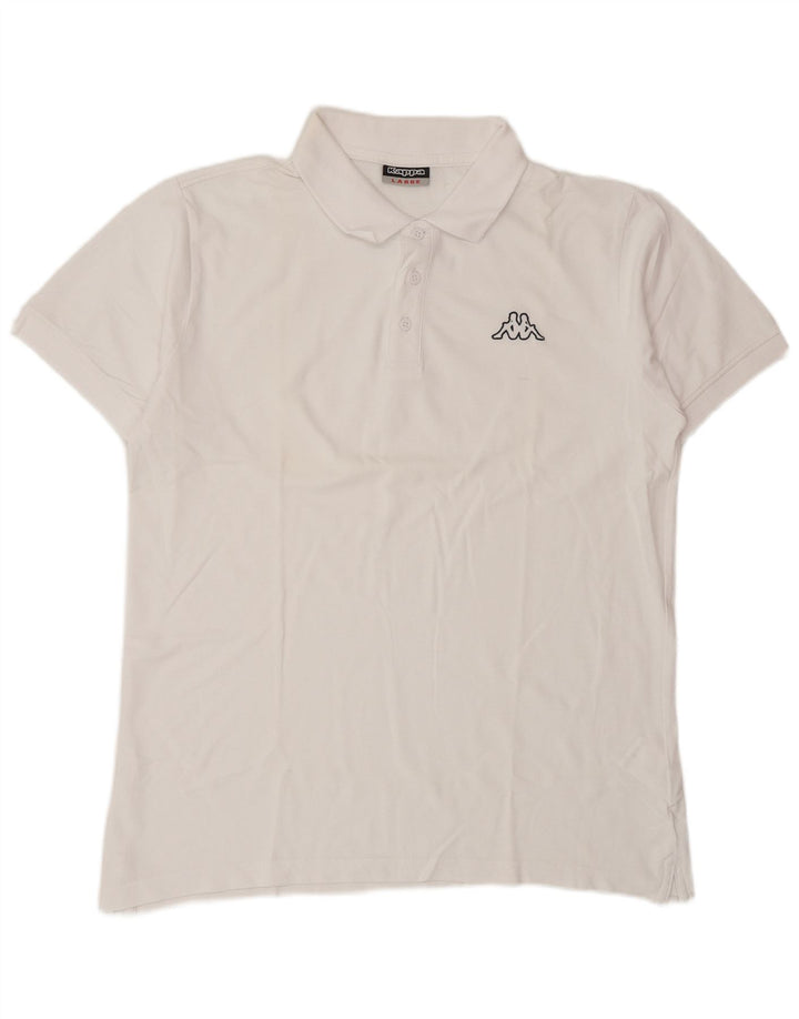 Kappa Polo Homme Grand Blanc Coton