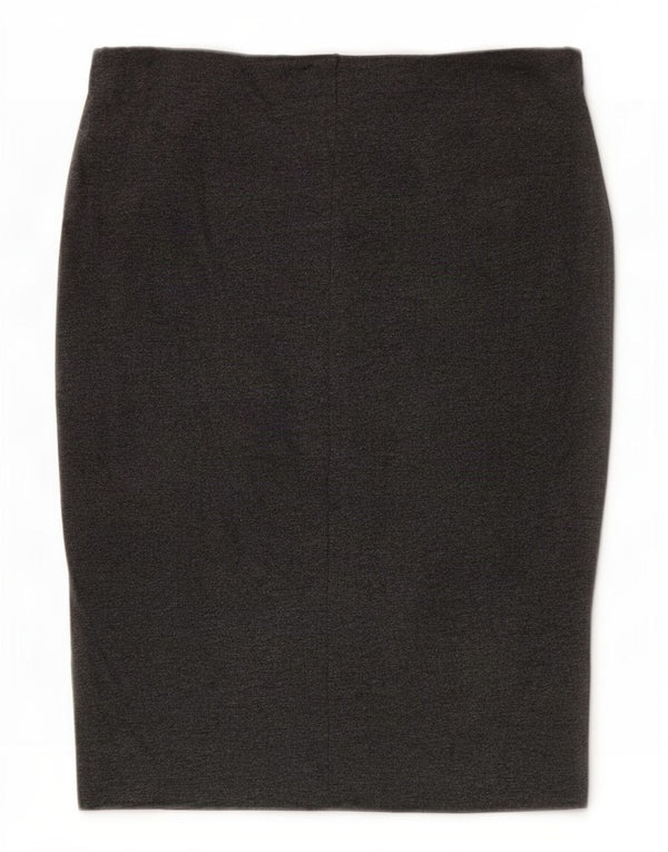 Jupe Crayon Femme Zara Medium W28 Gris