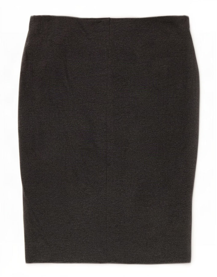 Jupe Crayon Femme Zara Medium W28 Gris