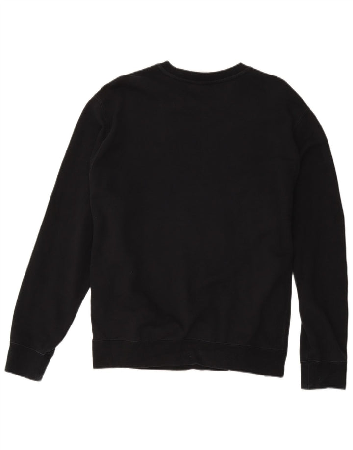 Nike Sweat-shirt pour homme en coton noir Taille L