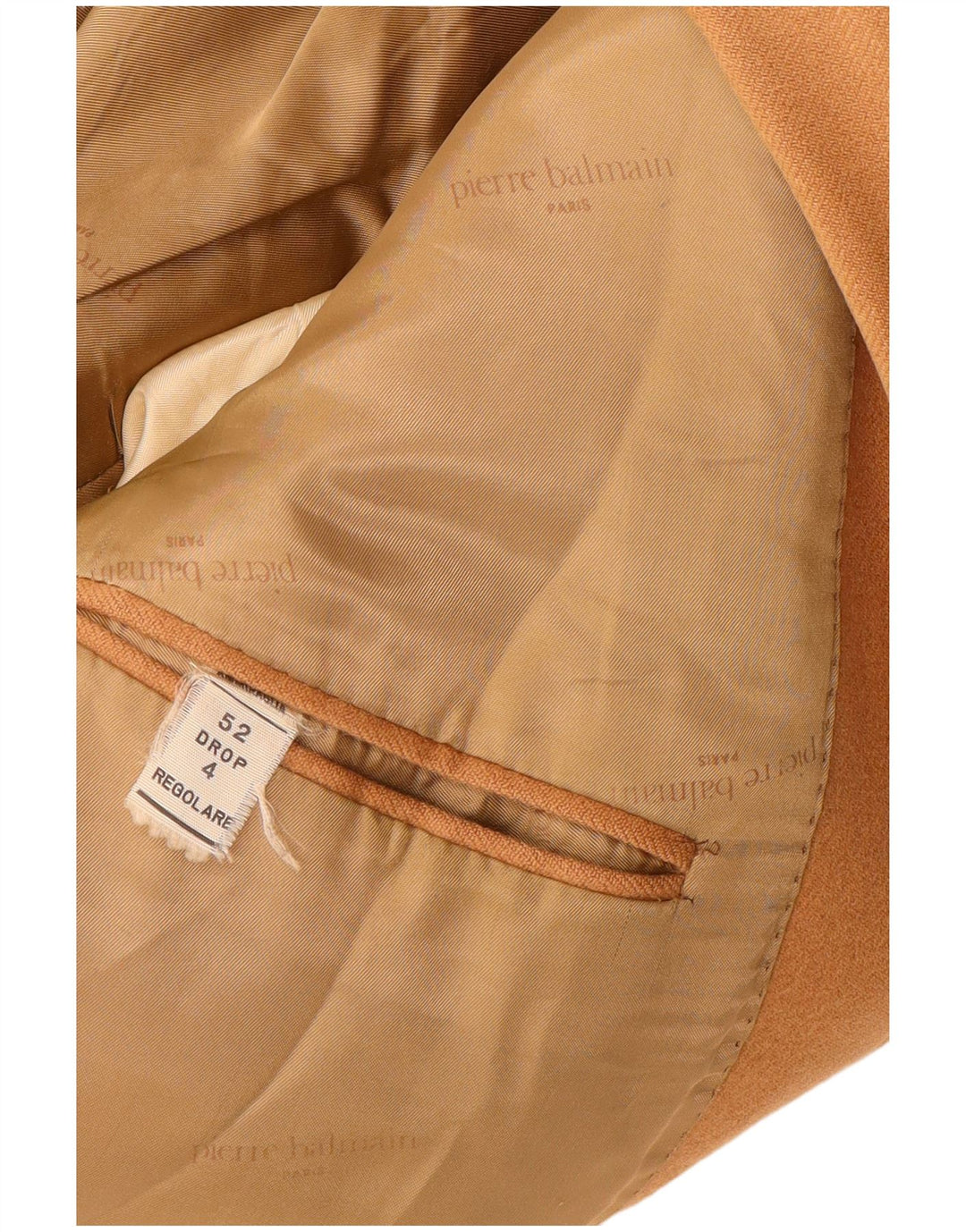 Pierre Balmain Veste Blazer 2 Boutons Homme IT 52 XL Marron